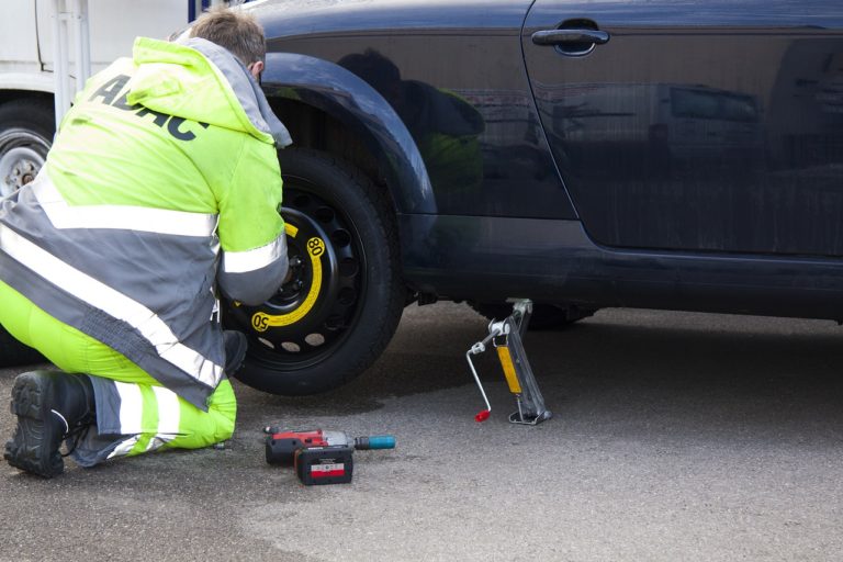 flat tire, breakdown, tire service